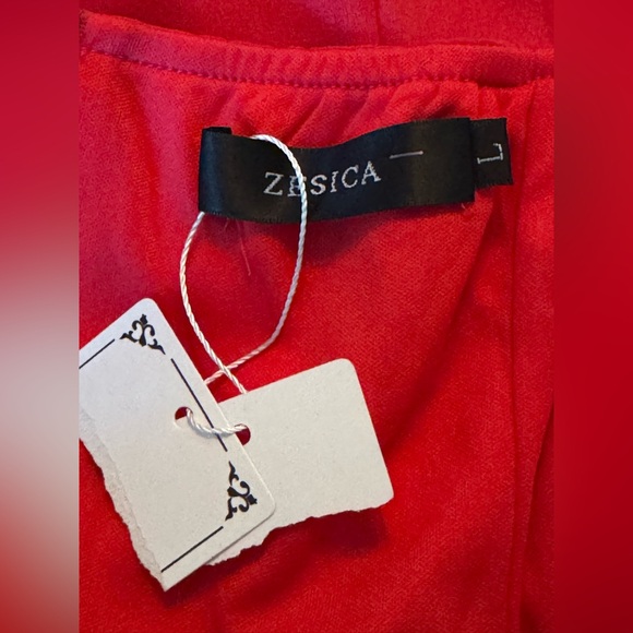 Zesica hot pink gown nwt size large - Picture 7 of 7